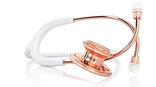MDF ROSE GOLD CARDIOLOGY STETHOSCOPE