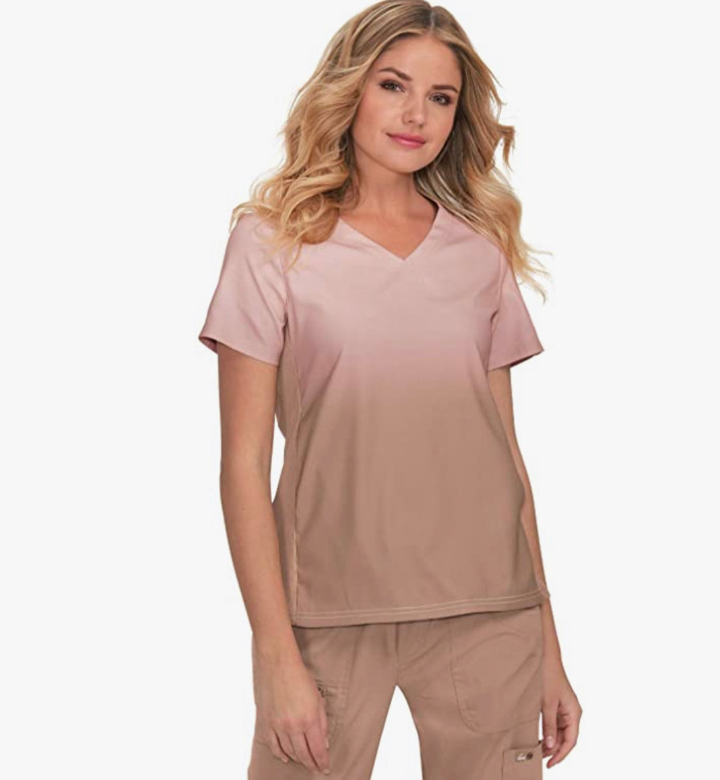 Pink Dust Scrub Top